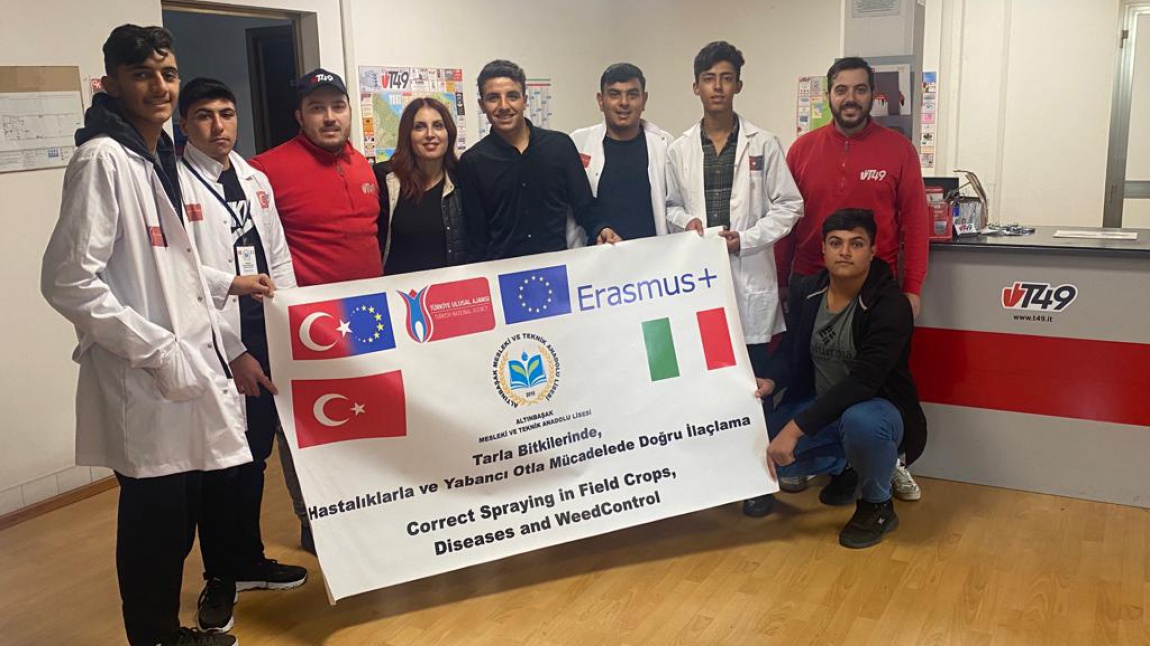 AB Erasmus+ Projemiz Kapsamında İtalya İlk Akışı Gerçekleşti -KASIM 2022